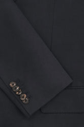 Blazer Pietro a Sei Bottoni in Cashmere e Cotone - Blu Scuro | Umit Benan