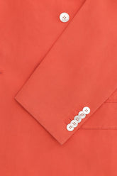 Blazer Doppiopetto Richard in Lino e Seta - Pomodoro | Umit Benan