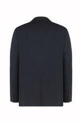 Bernard Blazer in Cashmere and Cotton - Dark Navy | Umit Benan