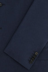 Bernard Blazer in Linen and Wool - Navy | Umit Benan