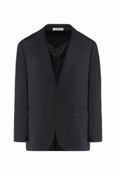 Bernard Blazer in Fine Wool - Dark Navy | Umit Benan