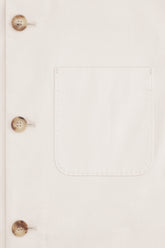 Camicia Jerome in Cashmere e Cotone - Crema Chiaro | Umit Benan