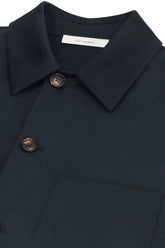 Camicia Jerome in Cashmere e Cotone - Blu Scuro | Umit Benan