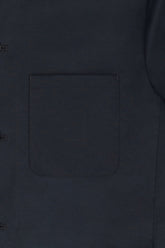Camicia Jerome in Cashmere e Cotone - Blu Scuro | Umit Benan