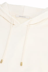 Victory Hoodie in Cotton and Silk - Milk | Umit Benan