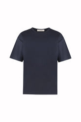 James Short Sleeve in Cotton - Dark Navy | Umit Benan