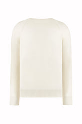 Sunset Crew Neck in Cashmere and Silk - Milk | Umit Benan