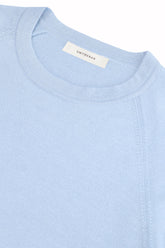 Sunset Crew Neck in Cashmere and Silk - Sugar Paper | Umit Benan