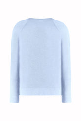 Sunset Crew Neck in Cashmere and Silk - Sugar Paper | Umit Benan