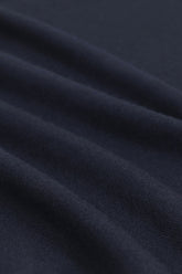 Sunset Crew Neck in Cashmere and Silk - Dark Navy | Umit Benan