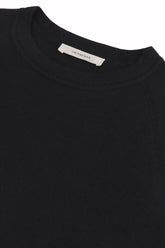 Sunset Crew Neck in Cashmere and Silk - Black | Umit Benan