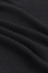 Sunset Crew Neck in Cashmere and Silk - Black | Umit Benan