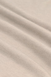 Sunset Polo in Cashmere and Silk - Light Beige | Umit Benan