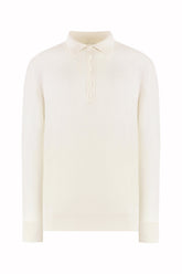 Polo Sunset in Cashmere e Seta - Latte | Umit Benan