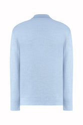 Sunset Polo in Cashmere and Silk - Sugar Paper | Umit Benan