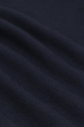 Sunset Polo in Cashmere and Silk - Dark Navy | Umit Benan