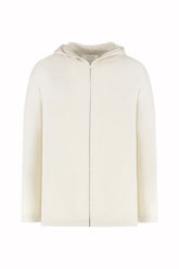 Sunset Hoodie in Cashmere and Silk - Milk | Umit Benan