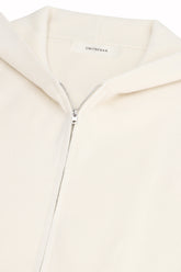 Sunset Hoodie in Cashmere and Silk - Milk | Umit Benan