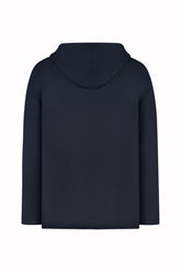 Sunset Hoodie in Cashmere and Silk - Black | Umit Benan