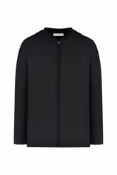 Sunset Hoodie in Cashmere and Silk - Black | Umit Benan