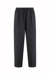 Julian Pants in Silk - Black | Umit Benan