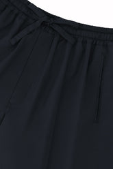 Julian Shorts in Cotton and Silk - Dark Navy | Umit Benan