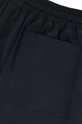 Julian Shorts in Cotton and Silk - Dark Navy | Umit Benan