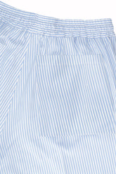 Julian Shorts in Silk and Cotton - Light Blue | Umit Benan