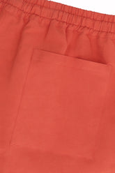 Julian Shorts in Linen and Silk - Tomato | Umit Benan