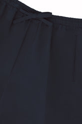Julian Shorts in Linen and Silk - Dark Navy | Umit Benan