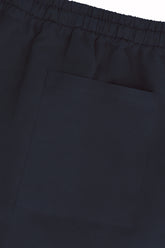Julian Shorts in Linen and Silk - Dark Navy | Umit Benan