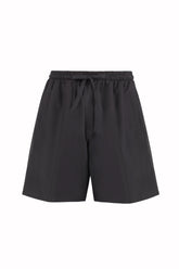 Julian Shorts in Silk - Black | Umit Benan