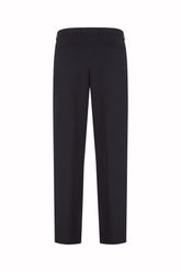 Bernard Trousers in Cotton - Dark Navy | Umit Benan