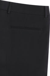 Bernard Tuxedo Trousers in Silk and Wool - Black | Umit Benan
