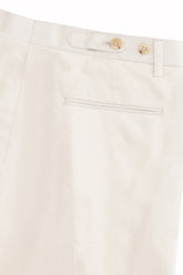 Pantaloni Richard in Cashmere e Cotone - Crema Chiaro | Umit Benan