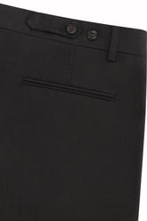 Richard Trousers in Cashmere and Cotton - Black | Umit Benan