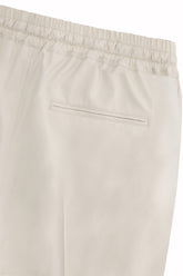 Pantaloni Selly in Seta - Crema Chiaro | Umit Benan