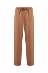 Selly Pants in Silk - Caramel | Umit Benan