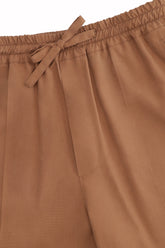 Selly Pants in Silk - Caramel | Umit Benan