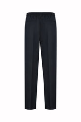 Selly Pants in Silk - Dark Navy | Umit Benan