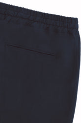 Pantaloni Selly in Seta - Blu Scuro | Umit Benan
