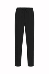 Pantaloni Selly in Seta - Nero | Umit Benan