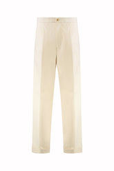 Pantaloni Carpenter in Cotone - Panna | Umit Benan