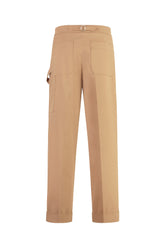 Carpenter Trousers in Cotton - Tobacco | Umit Benan