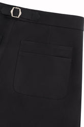 Carpenter Trousers in Cotton - Dark Navy | Umit Benan