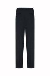 Pantaloni Johnny in Seta - Blu Scuro | Umit Benan