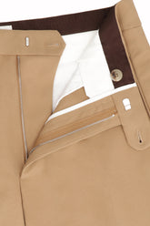Pantaloni Matt in Cotone - Tabacco | Umit Benan