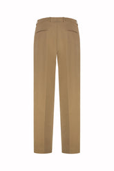Pantaloni Matt in Cotone - Tabacco | Umit Benan