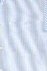 Havana Short Sleeve Shirt in Silk and Cotton - Light Blue | Umit Benan