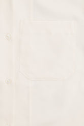 Havana Short Sleeve Shirt in Silk - Milk | Umit Benan